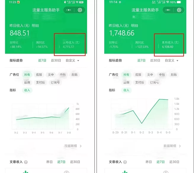 腾讯广告流量主项目,公众号图文玩法,月入过万