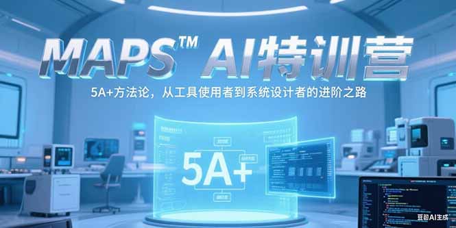 MAPSAI特训营,掌握 5A+方法论,从工具使用者到系统设计者的进阶之路