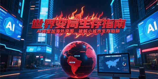 付费文章《世界变局生存指南，AI转型加海外突围，破解小城市生存陷阱》