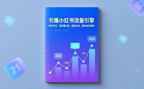 引爆小红书流量引擎,账号定位、视觉锤打造、底层认知,撬动首页推荐